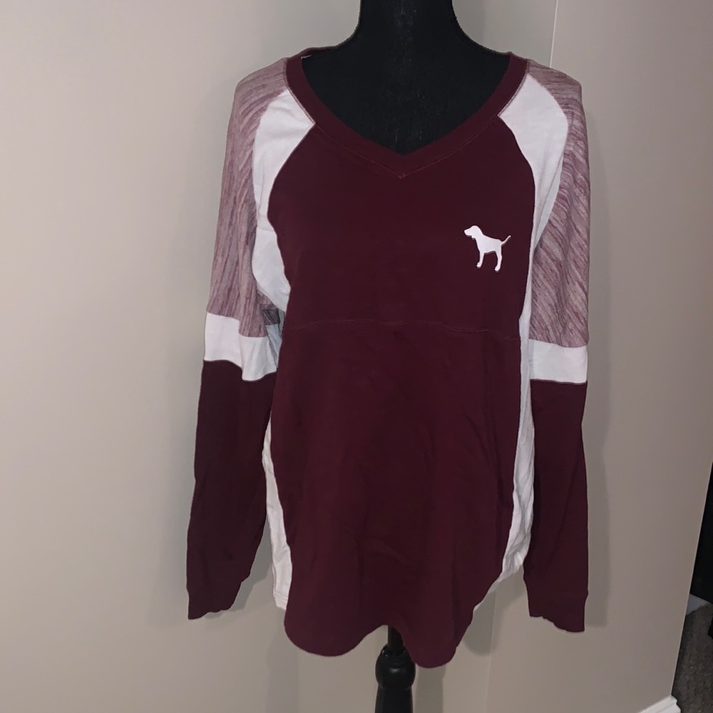 PINK V-Neck Top